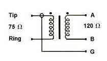 [Diagram of Balun Connector Electrical Circuit]