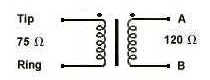 [Diagram of Balun Connector Electrical Circuit]
