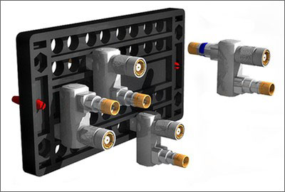 Example of a DDF with HDC43 "Y" Attenuators